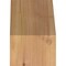 Ekena Millwork 4"W x 6"D x 6"H Legacy Rough Sawn Knee Brace, Western Red Cedar BRC04X06X06LEC00RWR - alternate 3